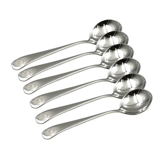 Rhino Professional Cupping Spoon - Stainless Steel (6 pcs. Set) - Barista Delight