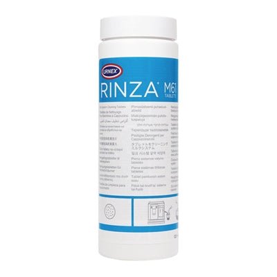 Urnex Rinza Espresso Machine Cleaning Solution – Tablets & Liquid Variants - Barista Delight