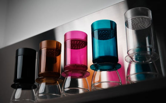 Tricolate Brewer V2 – Clear and Unicorn Pink