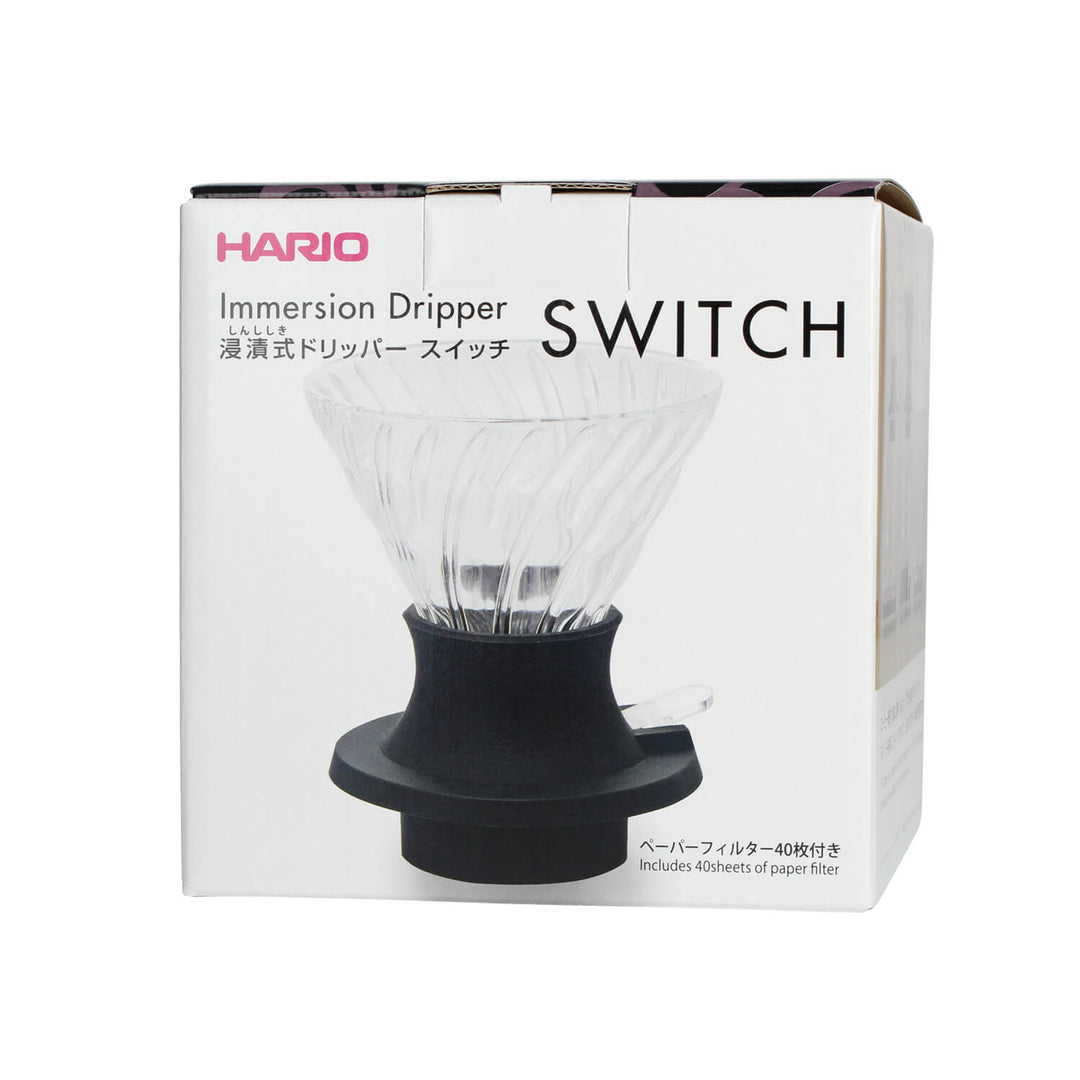 Hario Immersion Switch V60-02 Dripper – Precision Pour-Over with Immersion Control