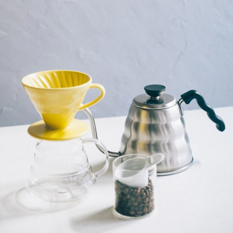 Hario Colour Edition V60 - 02 Ceramic Dripper (with 40 Filters) - Barista Delight