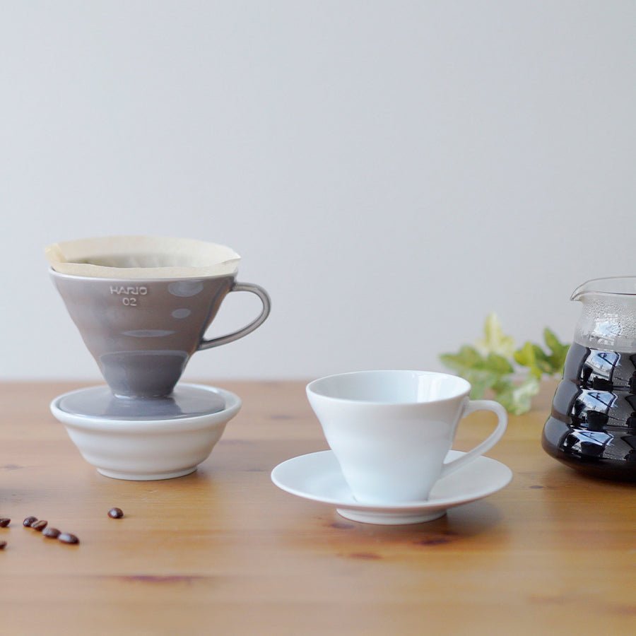 Hario Colour Edition V60 - 02 Ceramic Dripper (with 40 Filters) - Barista Delight