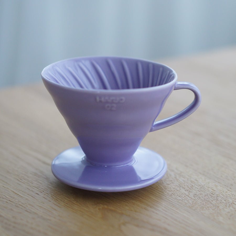 Hario Colour Edition V60 - 02 Ceramic Dripper (with 40 Filters) - Barista Delight
