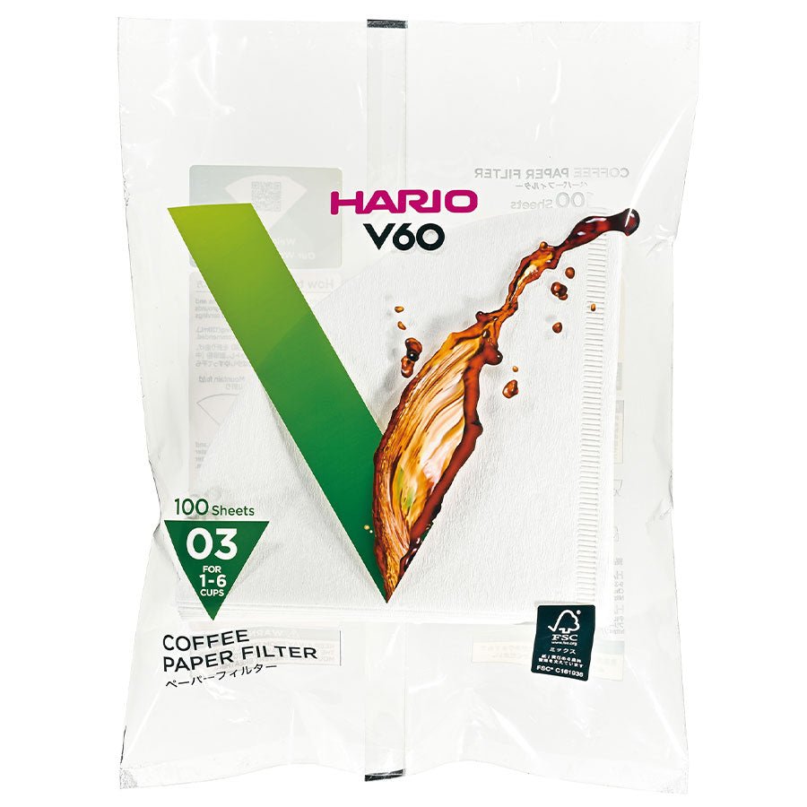 Hario V60 Paper Filters – Precision Brewing for the Perfect Pour - Over - Barista Delight