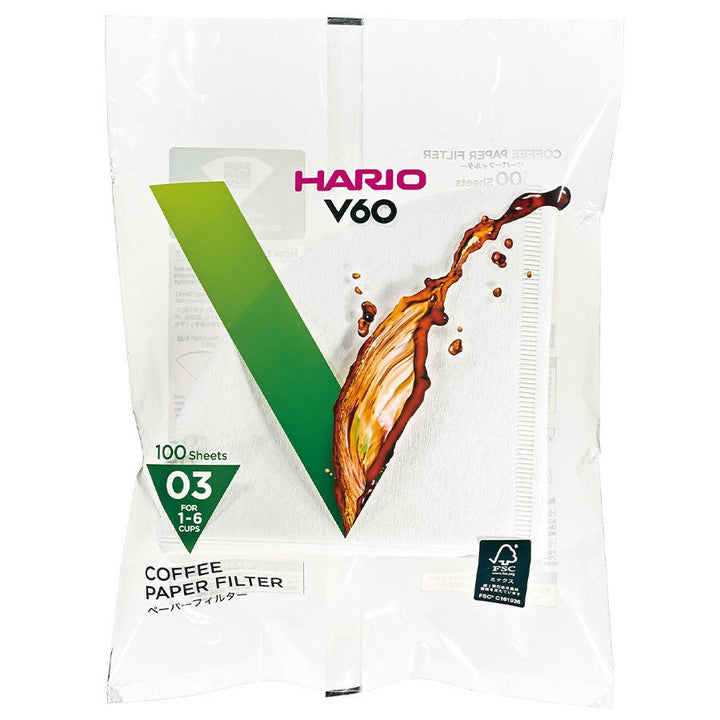 Hario V60 Paper Filters – Precision Brewing for the Perfect Pour - Over - Barista Delight
