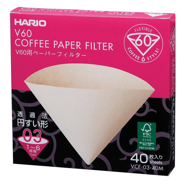Hario V60 Paper Filters – Precision Brewing for the Perfect Pour - Over - Barista Delight