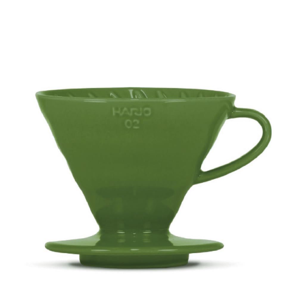 Hario Colour Edition V60 - 02 Ceramic Dripper (with 40 Filters) - Barista Delight