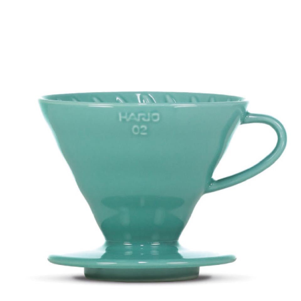 Hario Colour Edition V60 - 02 Ceramic Dripper (with 40 Filters) - Barista Delight