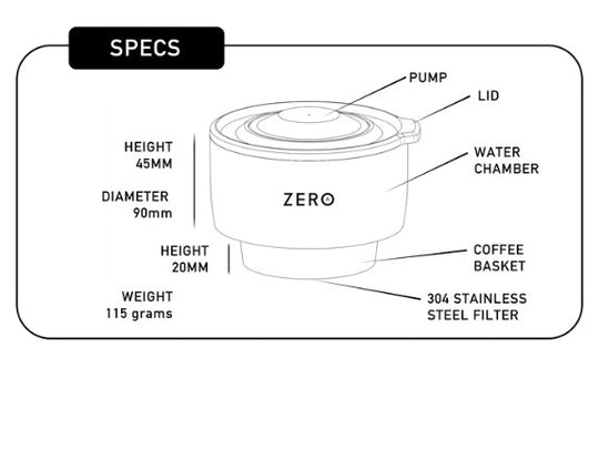 Trinity Zero Portable Coffee Maker
