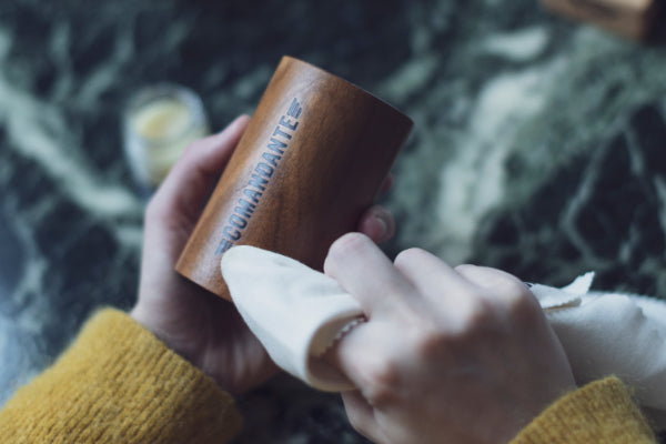Comandante Wood Balm & Care Set – Premium Maintenance for Wooden Coffee Tools