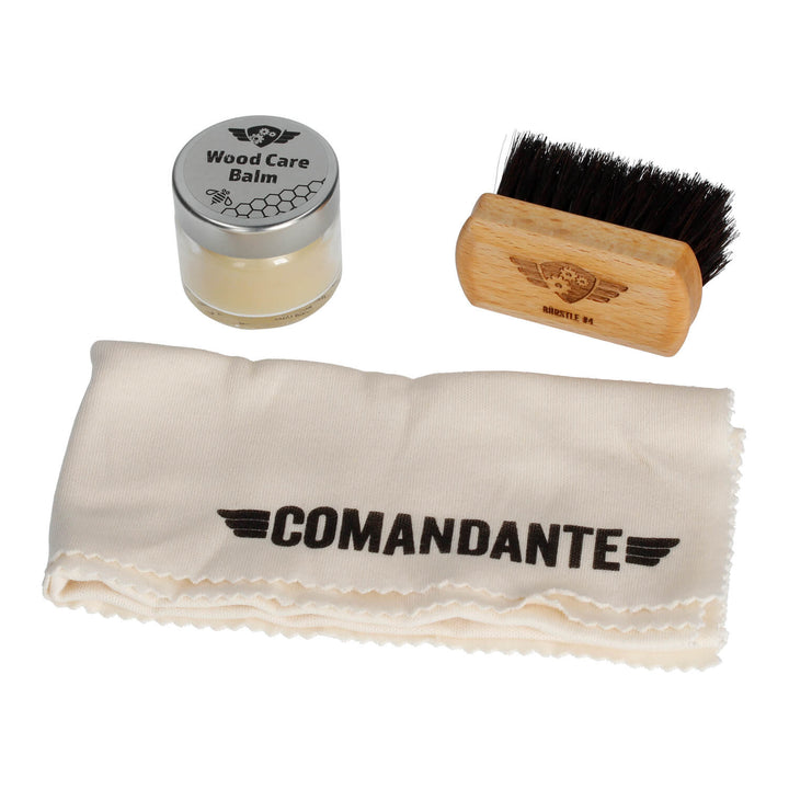 Comandante Wood Balm & Care Set – Premium Maintenance for Wooden Coffee Tools