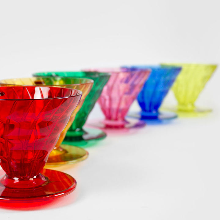 Hario V60-02 Plastic Coffee Dripper with 40 Filters