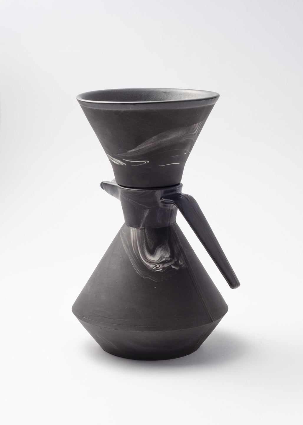 Fóbe Cano Ceramic Coffee Dripper – Black Stone Edition