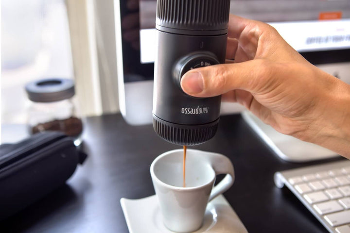 WACACO Nanopresso – Portable Espresso Maker with Hard Case
