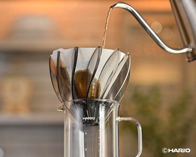 Hario V60 Dripper Suiren – Elegant Ceramic Pour - Over Brewer - Barista Delight