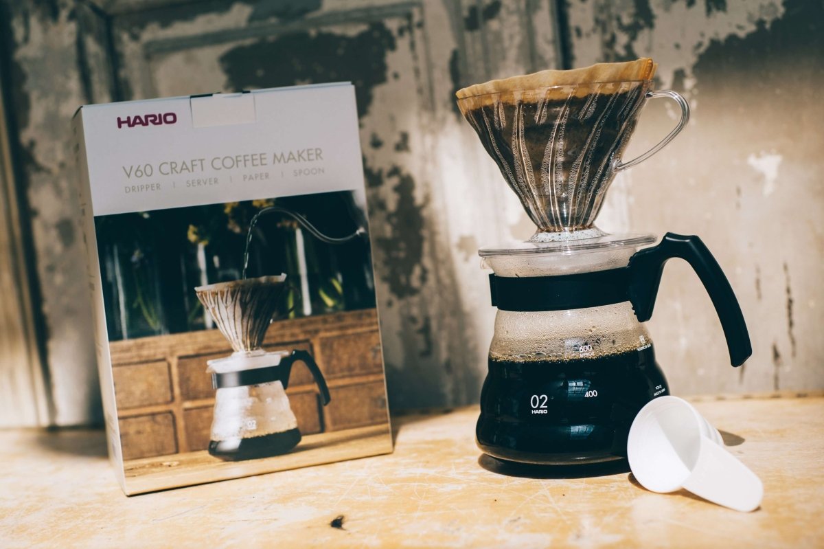 Hario V60 - 02 Pour Over Kit – Complete Brewing Set for Specialty Coffee - Barista Delight