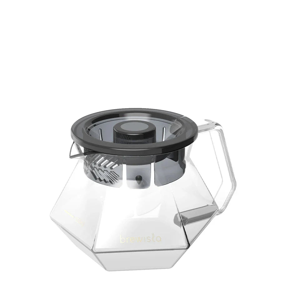 Brewista X-Series Glass Server – Pour-Over-Karaffe mit Polygonal-Basis (400 / 700 ml)