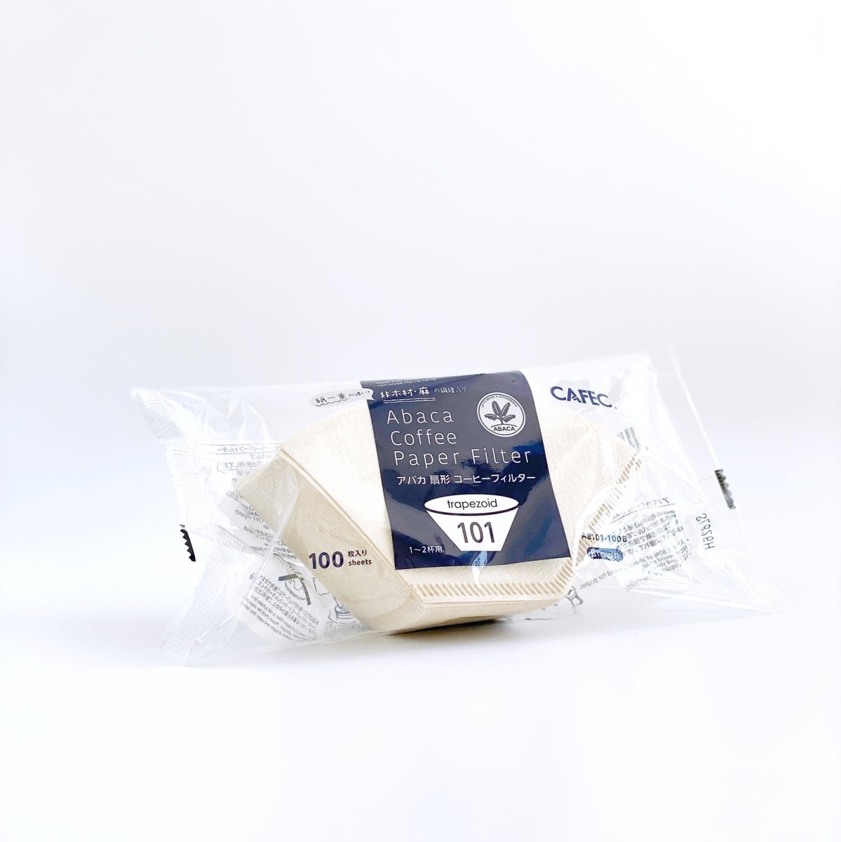 CAFEC Abaca Trapezoid Paper Filter - Barista Delight