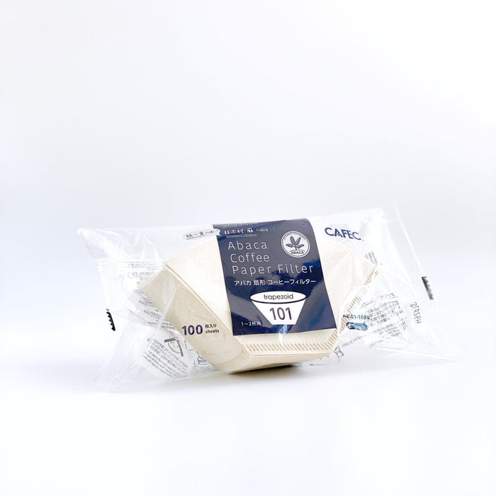 CAFEC Abaca Trapezoid Paper Filter - Barista Delight