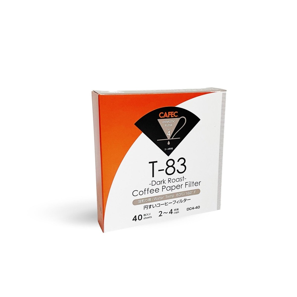 CAFEC Dark Roast Paper Filter (TH - 2/T - 83) - Barista Delight