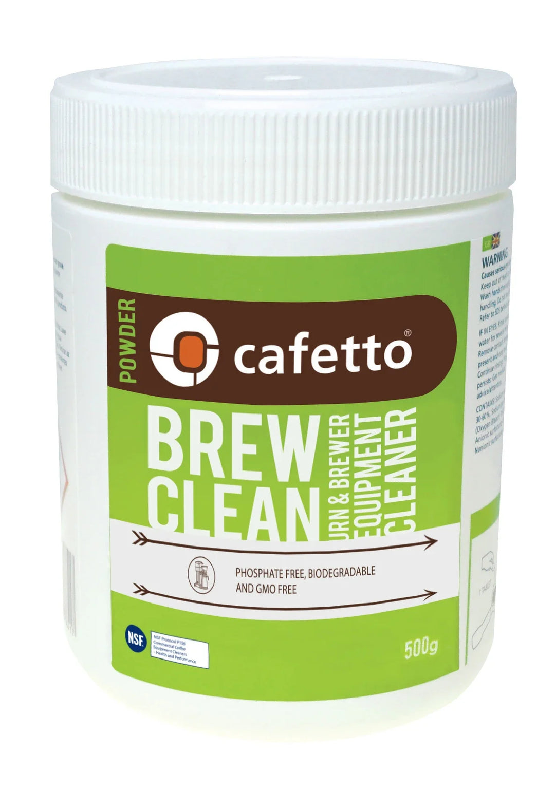 Cafetto Brew Clean Powder – Reinigungs-Pulver für Filter-Brüher & Carafes (500 g)