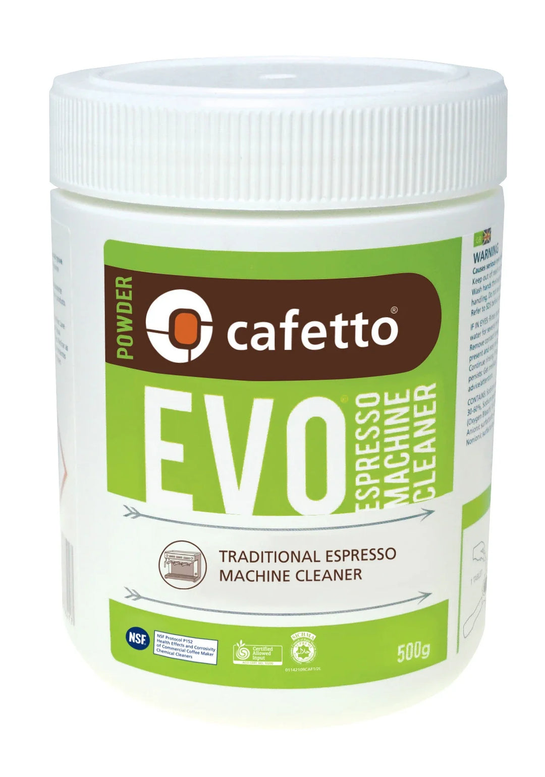 Cafetto EVO – Espresso-Maschinen-Reinigungs-Pulver (500 g)
