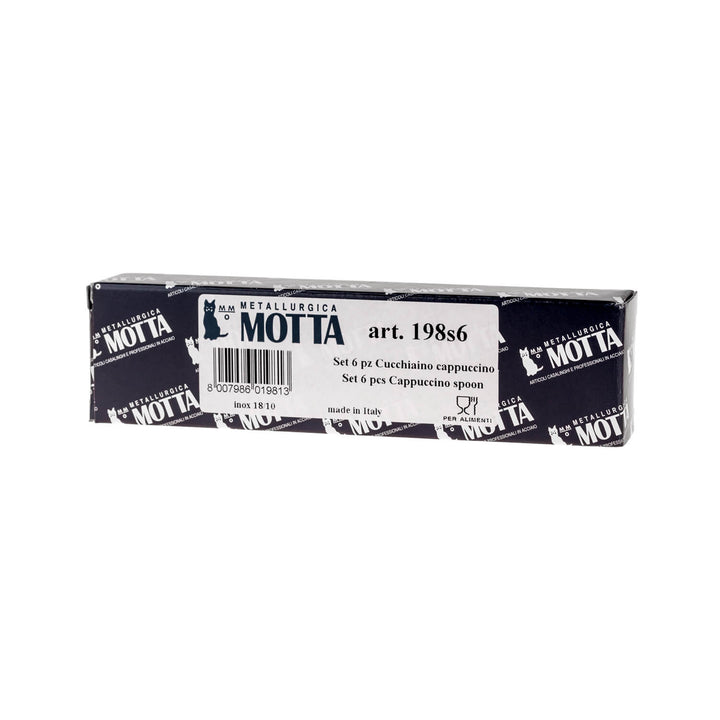 Motta Stainless Steel Coffee Spoons – Espresso, Cappuccino & Latte Macchiato