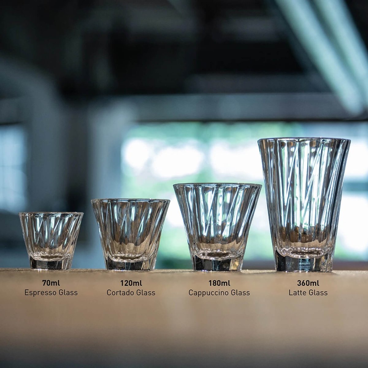Loveramics Twisted Cortado Glass – 120ml - Barista Delight