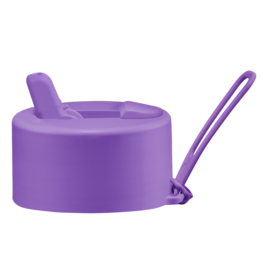 Frank Green Flip Straw Lid – Replacement Lid with Strap