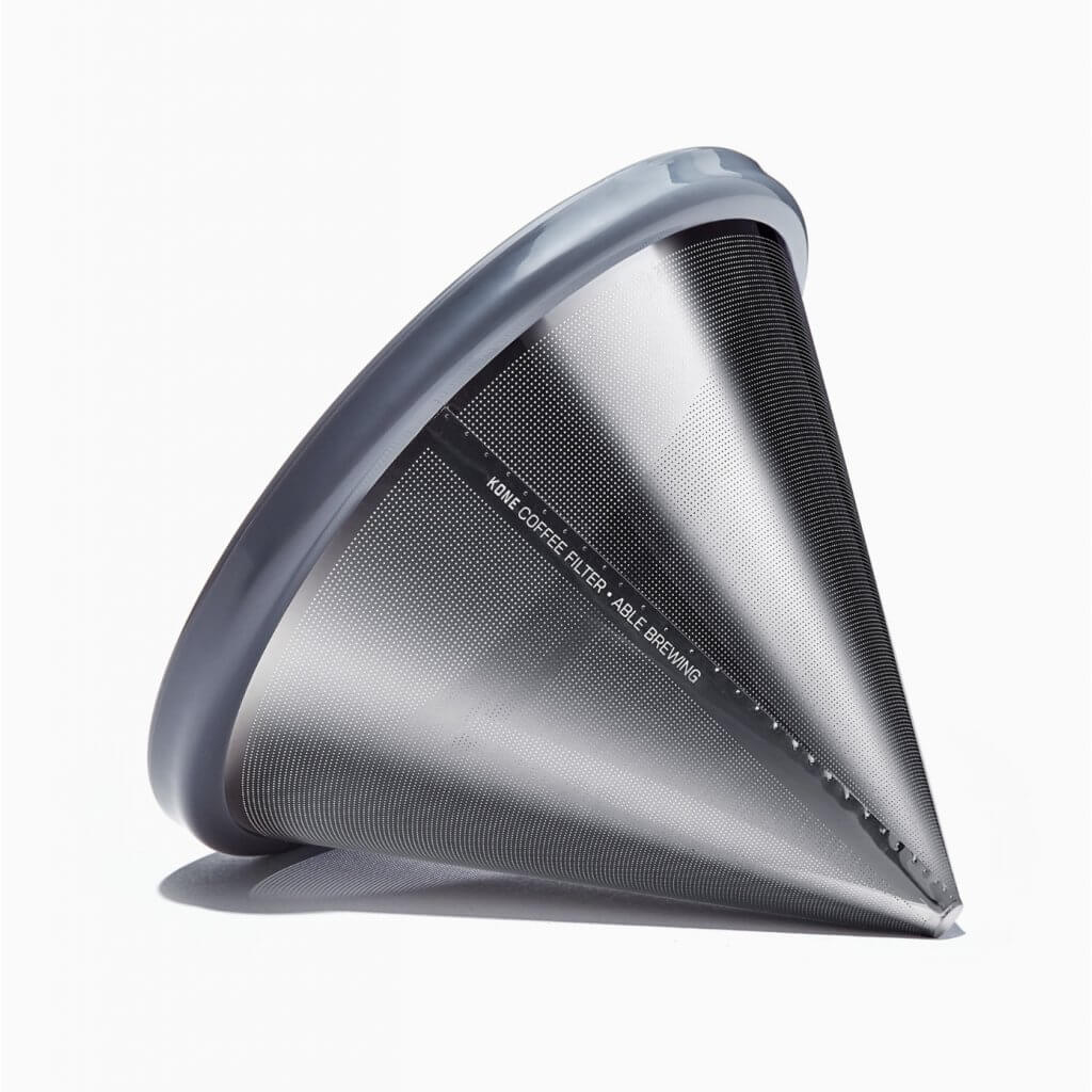 Able Kone Mini – Reusable Stainless Steel Coffee Filter for Hario V60 02