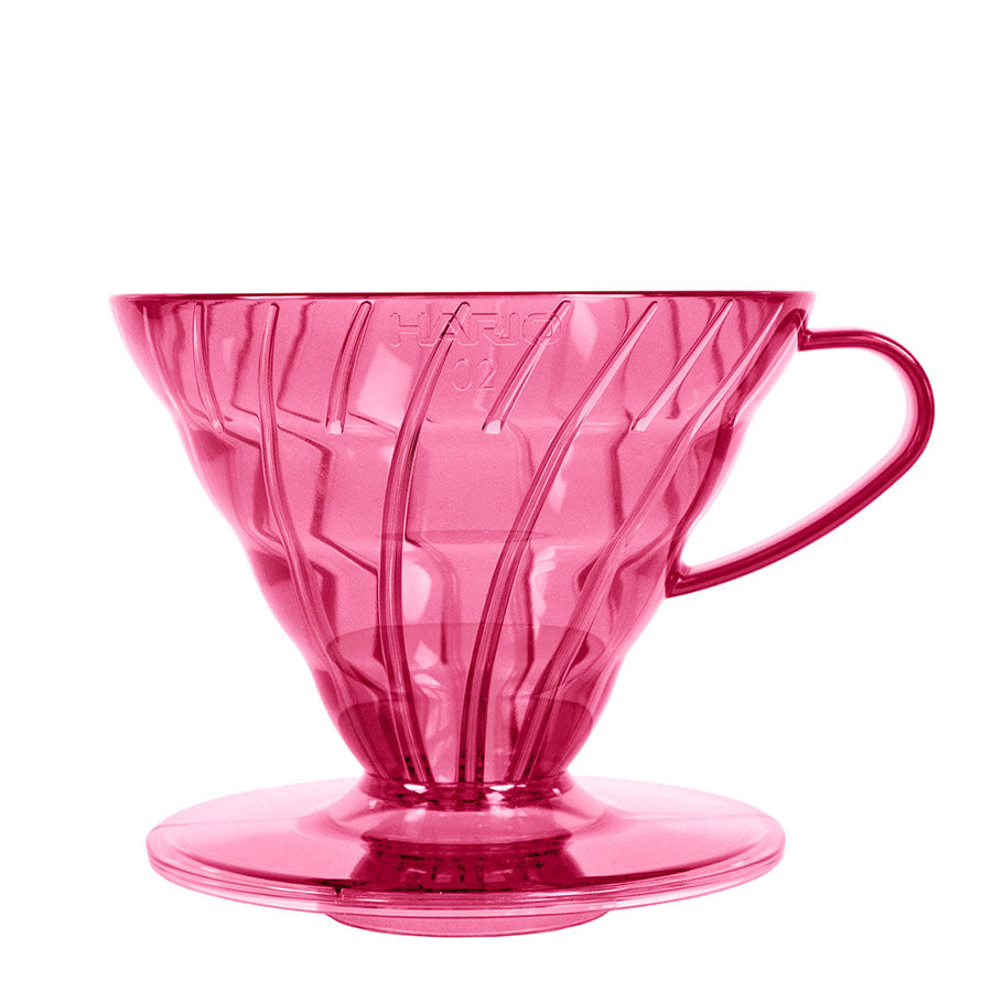 Hario V60-02 Plastic Coffee Dripper with 40 Filters