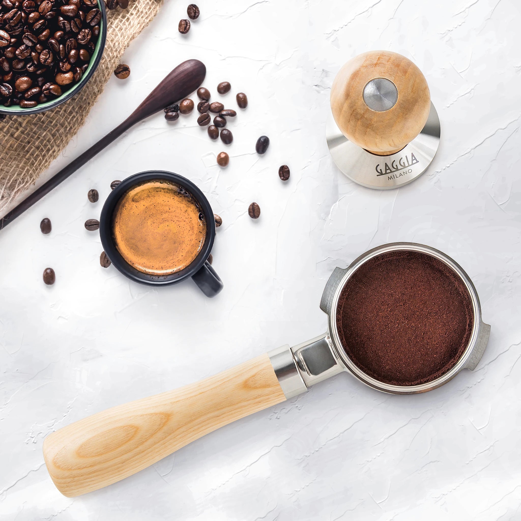 Gaggia Holzsiebträger – Lifestyle mit Espresso