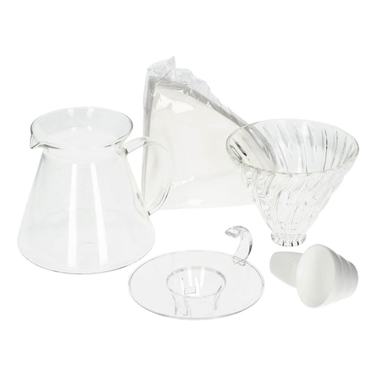 Hario V60-02 Pour Over Kit – Complete Brewing Set for Specialty Coffee