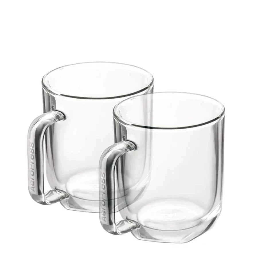 AeroPress Glass Mugs 2-Pack