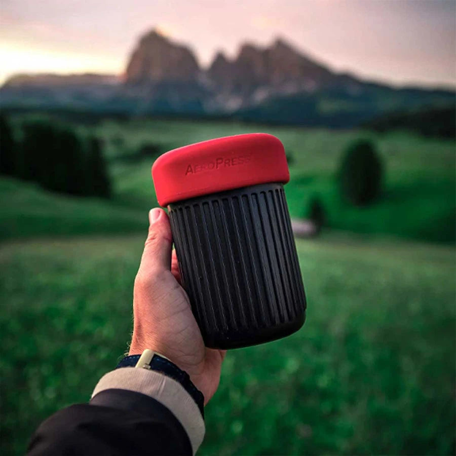 Reise-Setup in einer Hand-Größe
