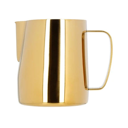 Barista Space Milchkanne 350 ml in Golden (glänzend Gold), Seitenansicht