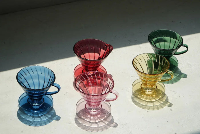 Hario V60-02 20th Anniversary Colors of Japan – alle fünf Farben