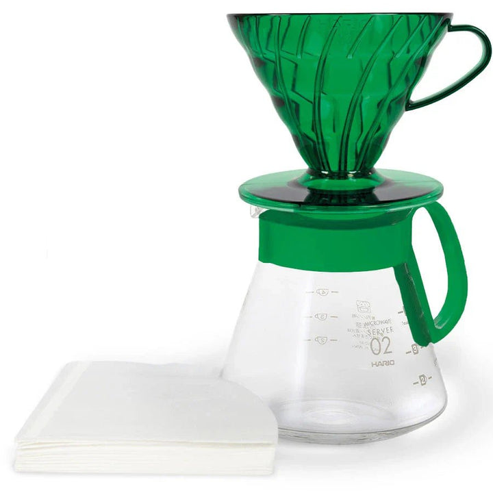 Hario V60 Dripper & Server Set 02 — Candy Edition - Barista Delight