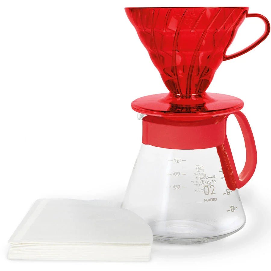 Hario V60 Dripper & Server Set 02 — Candy Edition - Barista Delight