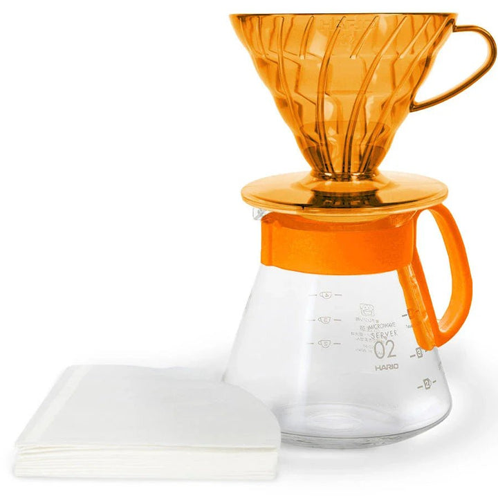 Hario V60 Dripper & Server Set 02 — Candy Edition - Barista Delight