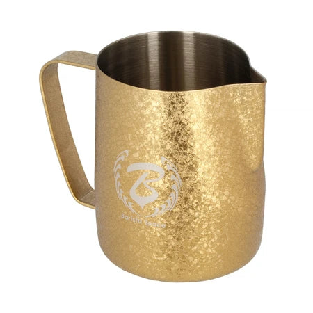 Barista Space Milchkanne 600 ml, Farbe Ice Grain Golden – Seitenansicht