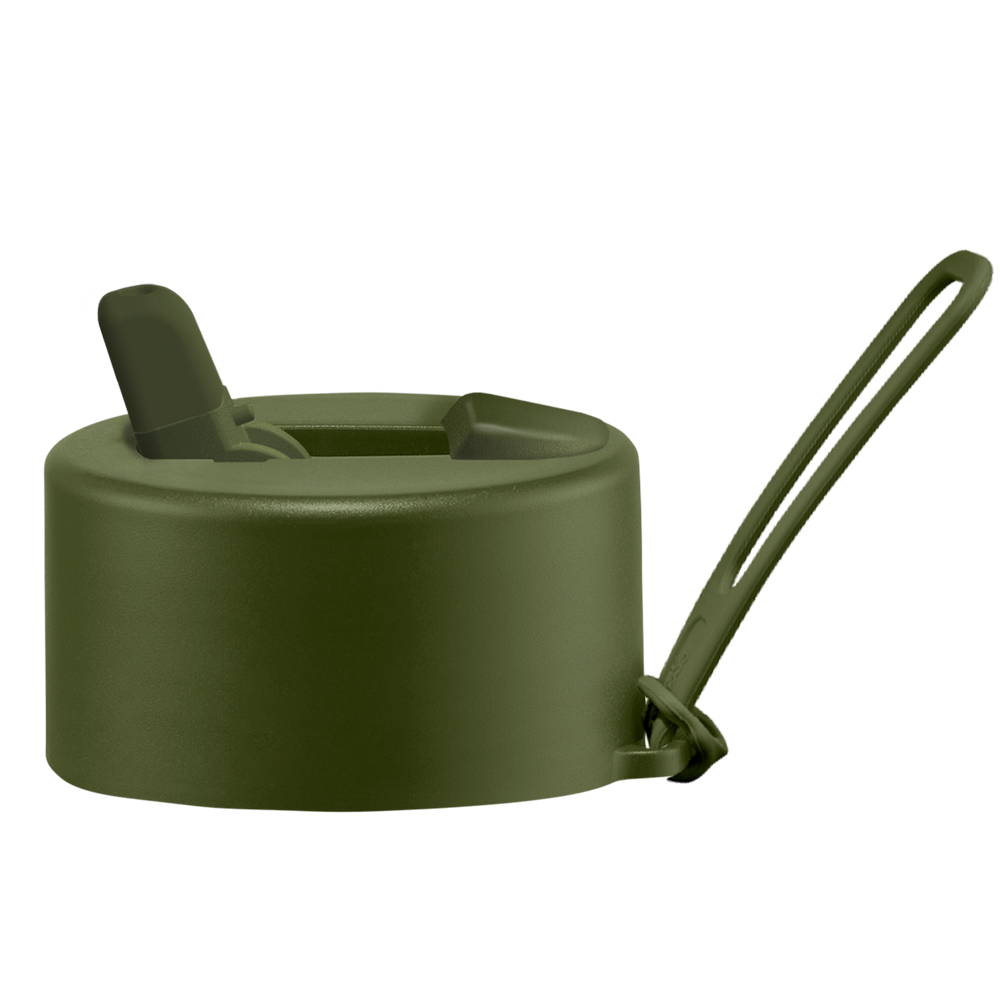 Frank Green Flip Straw Lid – Replacement Lid with Strap