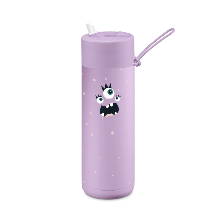 Frank Green Ceramic Reusable Bottle 595ml with Flip Straw Lid