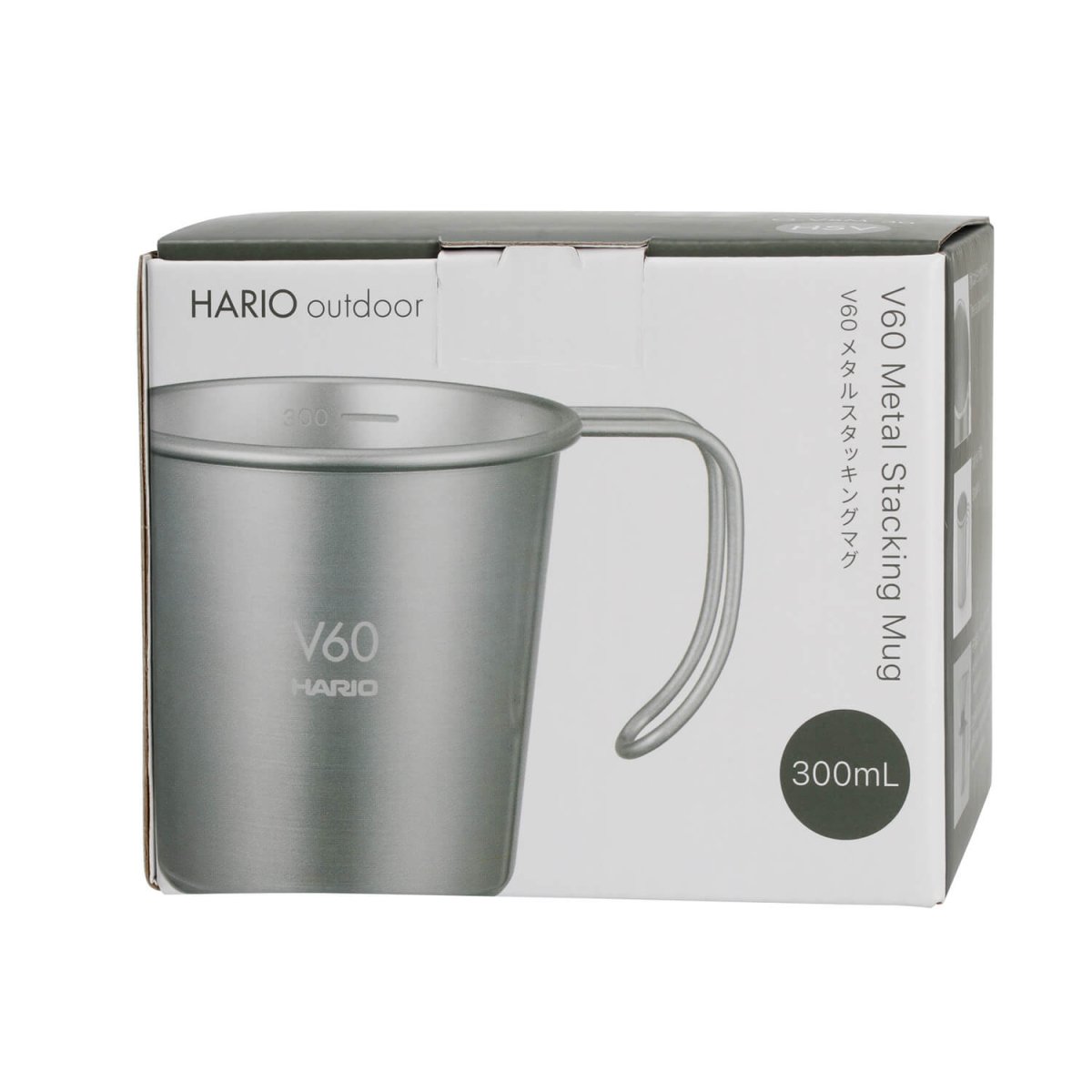 Hario Outdoor V60 Metal Stacking Mug – 320ml - Barista Delight