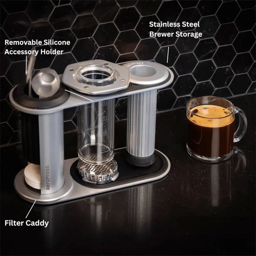 AeroPress Stainless Steel Organizer - Barista Delight