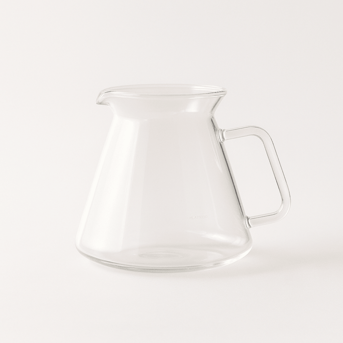 Origami Glass Coffee Server with Hario - Barista Delight