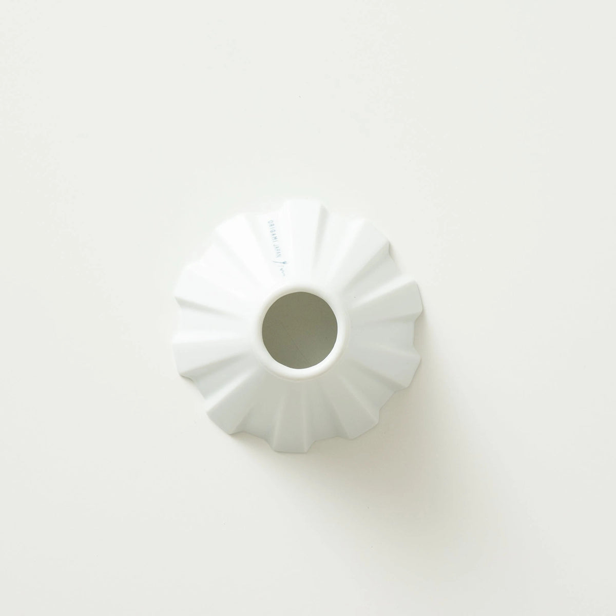 Origami Pinn Dripper Weiß – Unterseite mit Bodenöffnung – Barista Delight