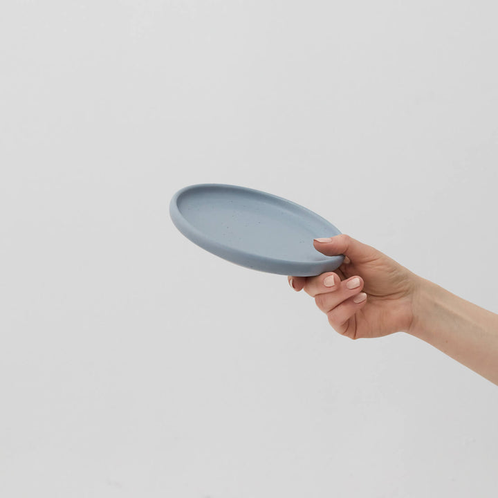Aoomi Kobe Side Plate – Minimalist Ceramic Design