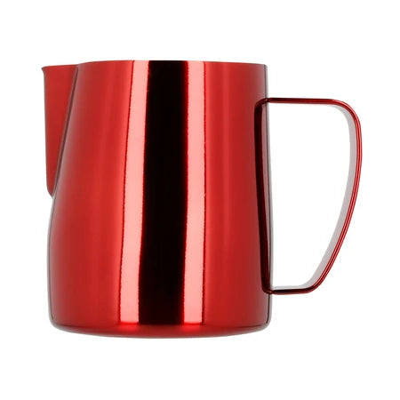 Barista Space Milchkanne 350 ml in Red (glänzend Rot), Seitenansicht