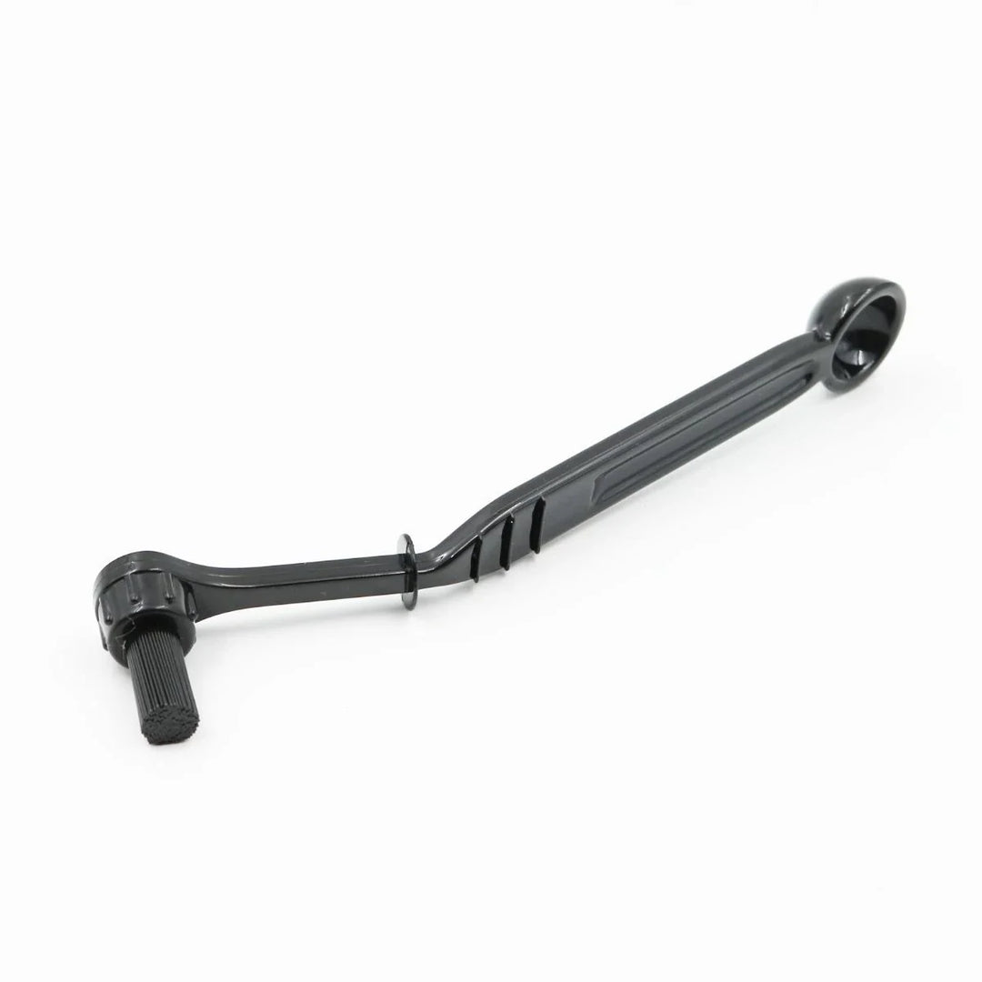 Rhino Coffee Gear Group Head Brush – Brüh-Gruppen-Bürste mit integriertem Dosier-Löffel